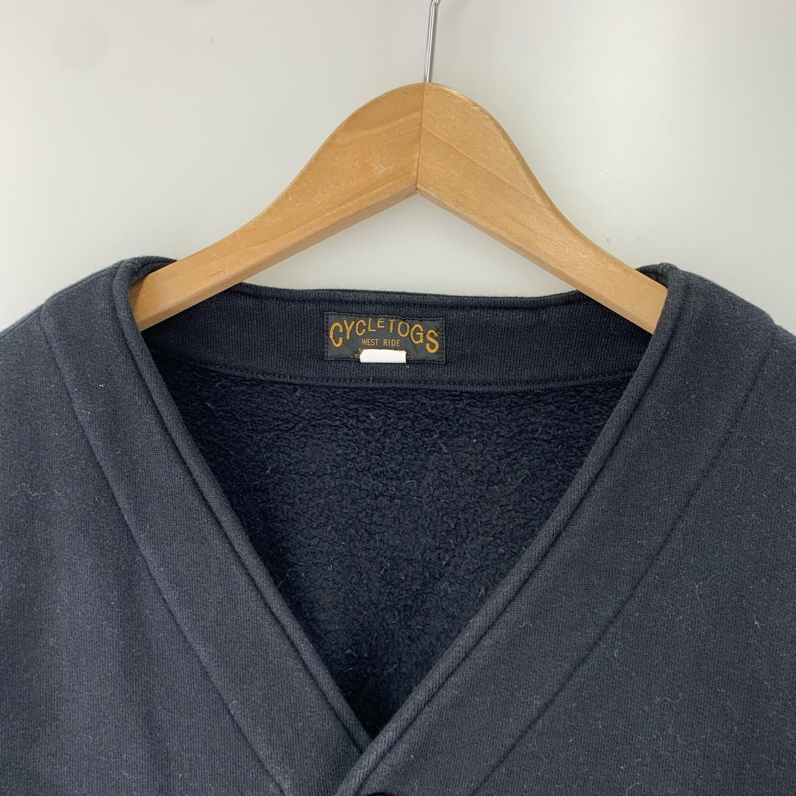 WEST RIDE CYCLETOGS カーディガンスウェット size42/ブラック - メルカリ