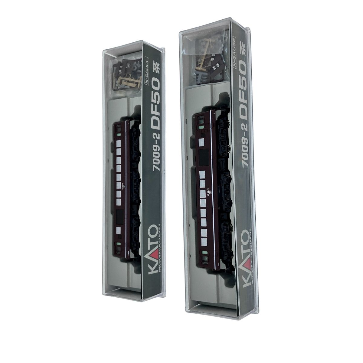 KATO 7009-2 DF50 茶 電気機関車 2両セット 鉄道模型 Nゲージ 良好 Z10551746