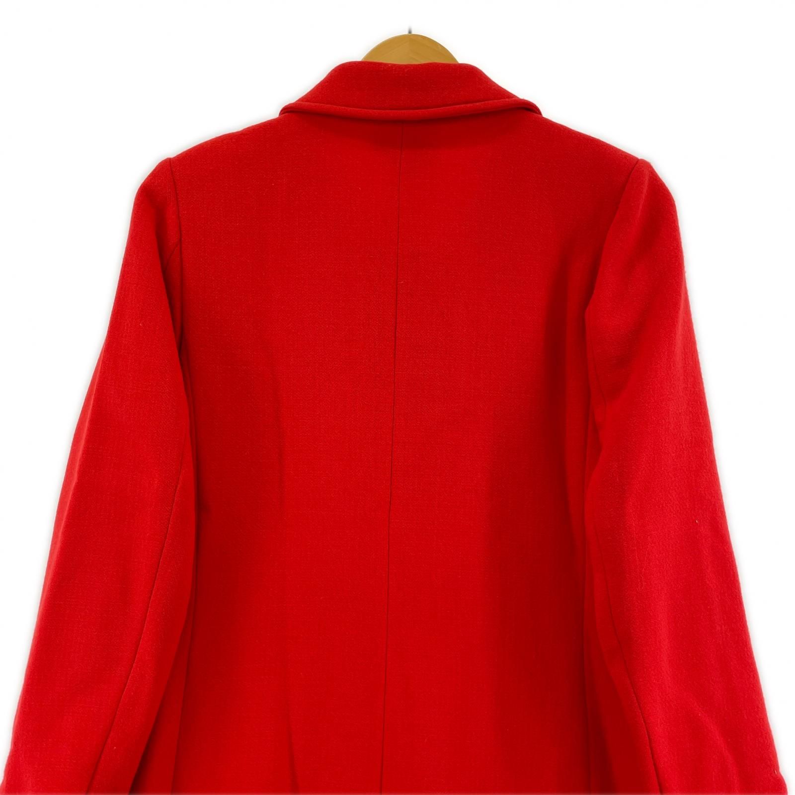 agnes b. アニエスベーコート size36/レッド - メルカリ