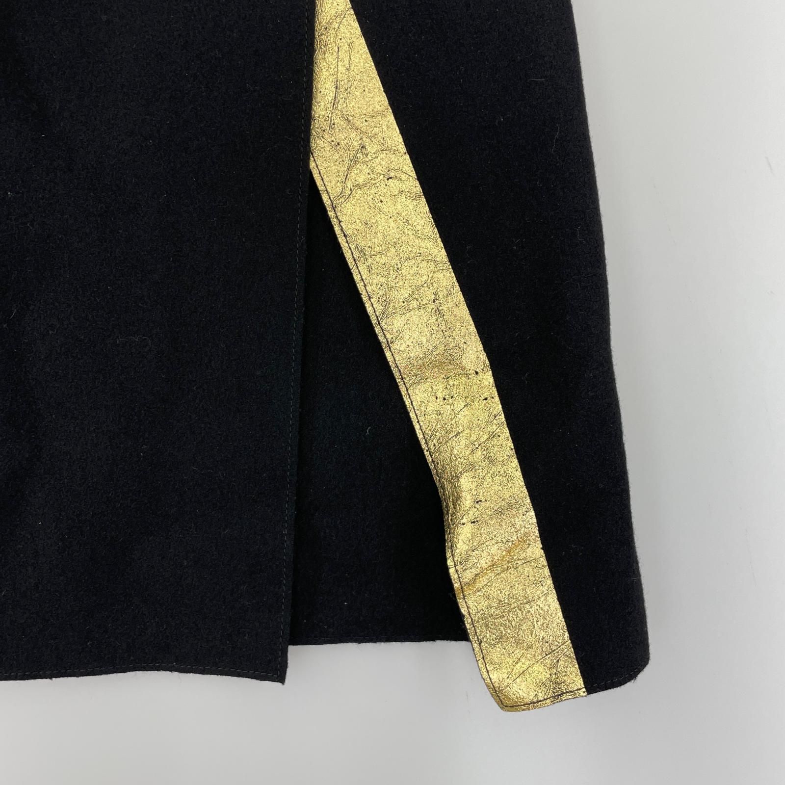 JIL SANDER ジルサンダー ウールスカート size34|ブラック