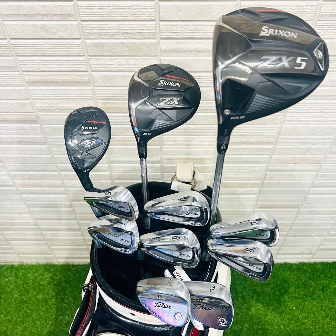 左用　スリクソン　ゴルフセット　レフティ　クラブセット　ZX5 マーク2 左利き 左用 スリクソン ゴルフセット レフティ クラブセット ZX5 マーク2