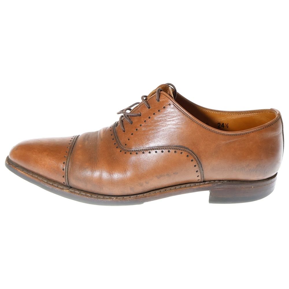 SCOTCH GRAIN スコッチグレイン レザー ストレートチップ レースアップ ブーツ レディース ブラウン 756