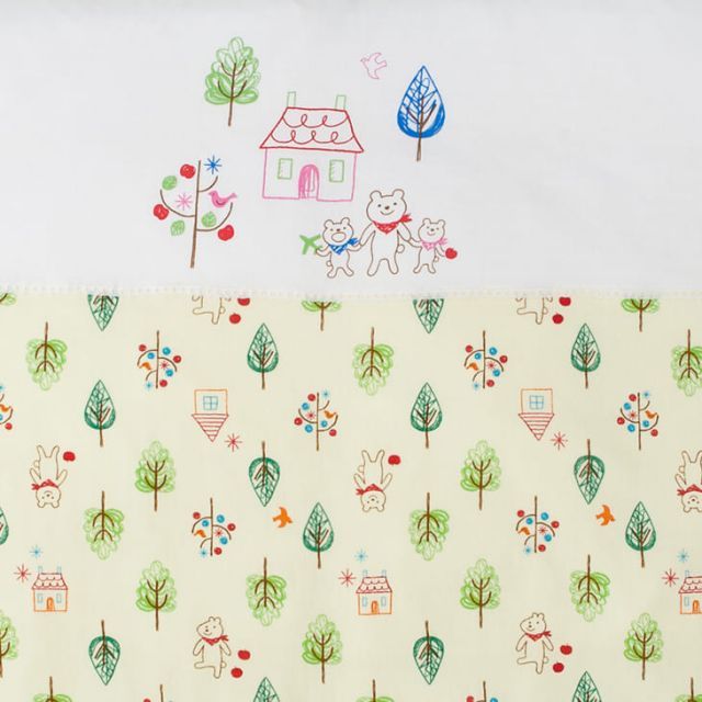 ベビー用洗える布団10点セット Wガーゼ