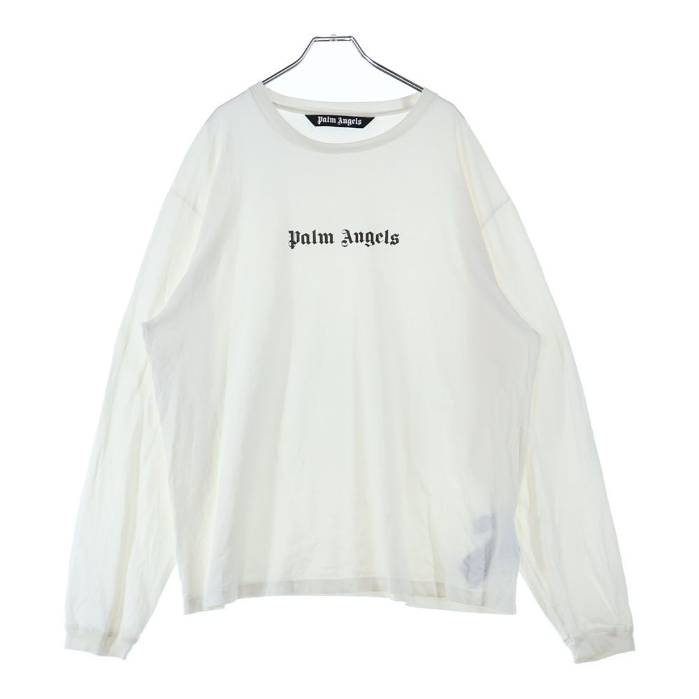 Palm Angels (パームエンジェルス) ロゴプリント ロングスリーブ 