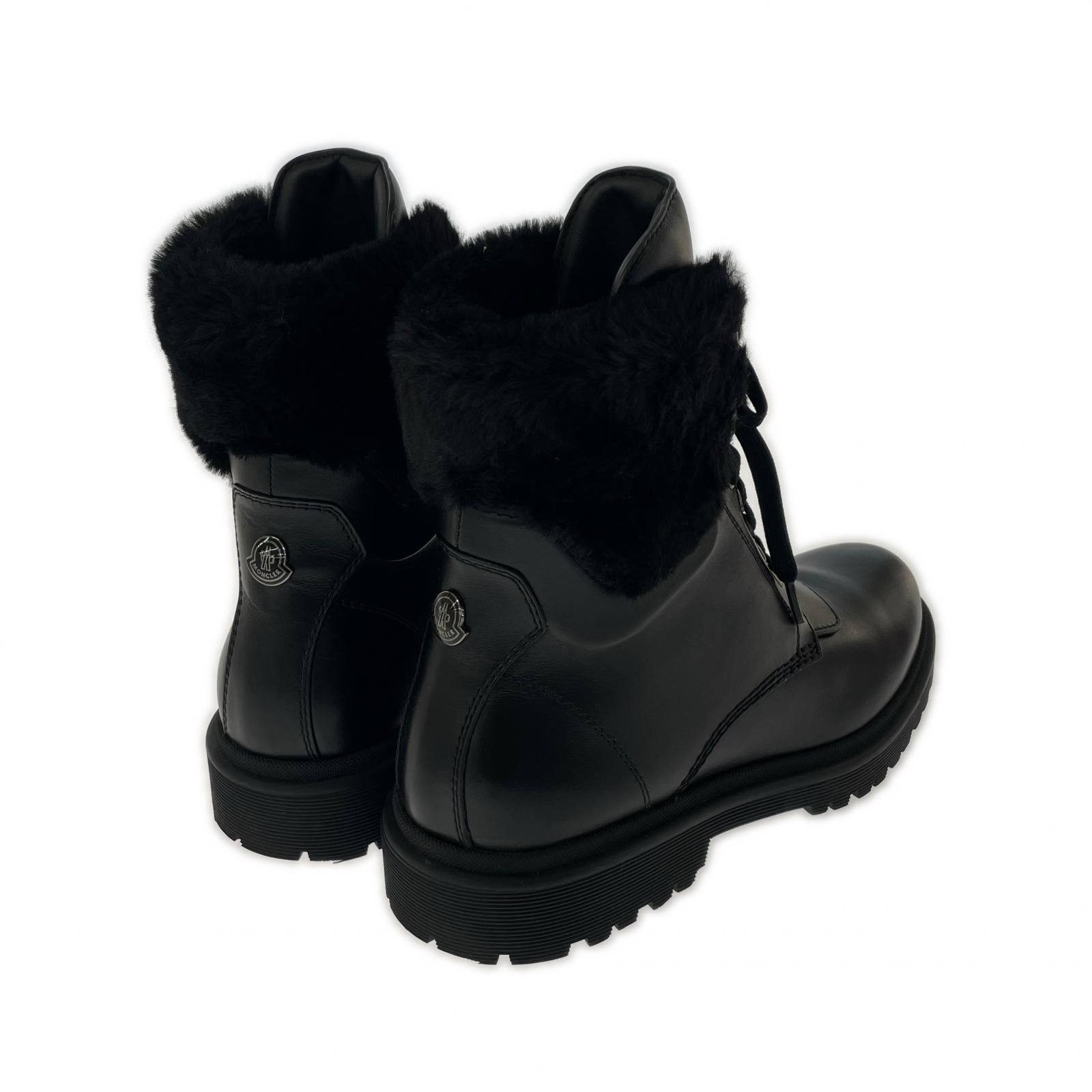 MONCLER ブーツ MONCLER モンクレール 23 PATTY ショートブーツ ファー