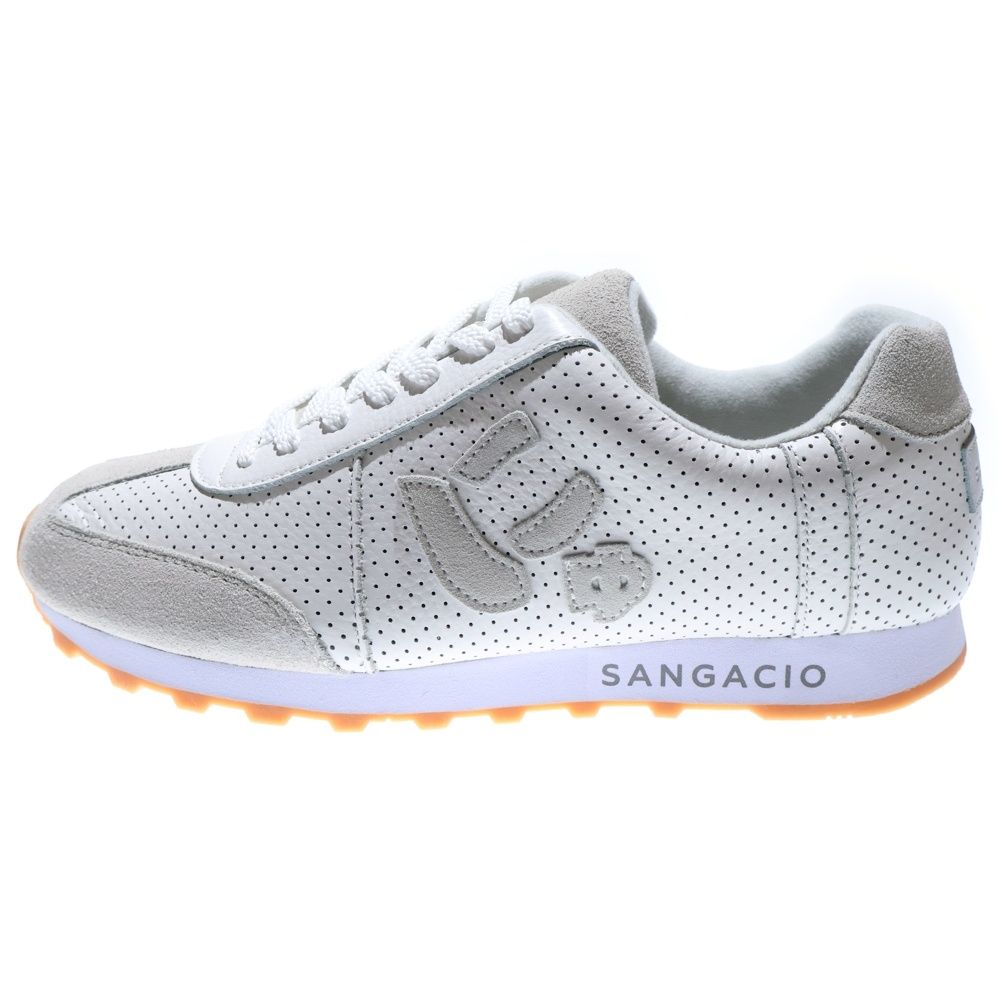 Sangacio (サンガッチョ) にゅ～ず MOM OFF WHITE パンチングレザー 