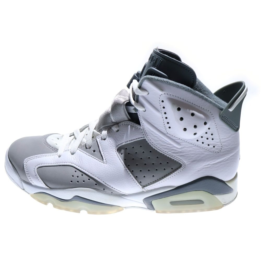 ナイキ エアジョーダン6 リングス \"クール グレー ホワイト\" 28.5㎝ Jordan NIKE 6 Rings Lt Smoke Gray/White/Black ナイキ ジョーダン