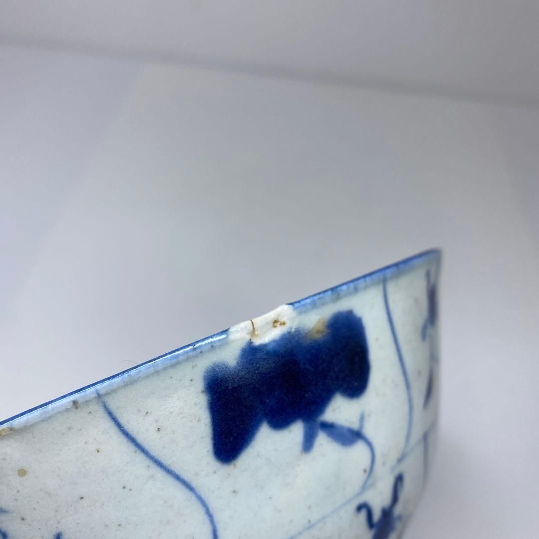 中国 清朝時代新渡鉢 直径18㎝ 東Y7-0122⑤ - メルカリ