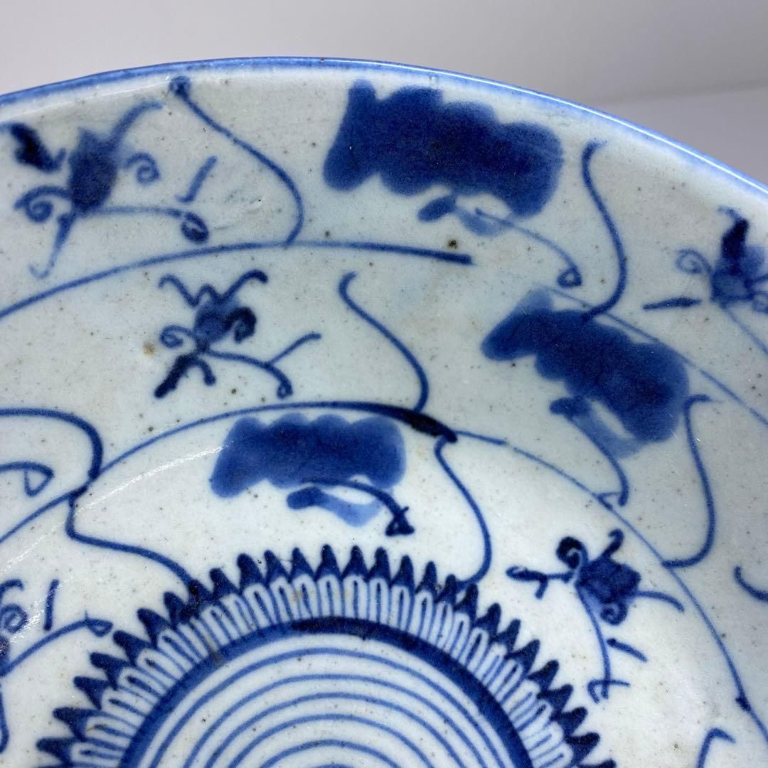 中国 清朝時代新渡鉢 直径18㎝ 東Y7-0122⑤ - メルカリ