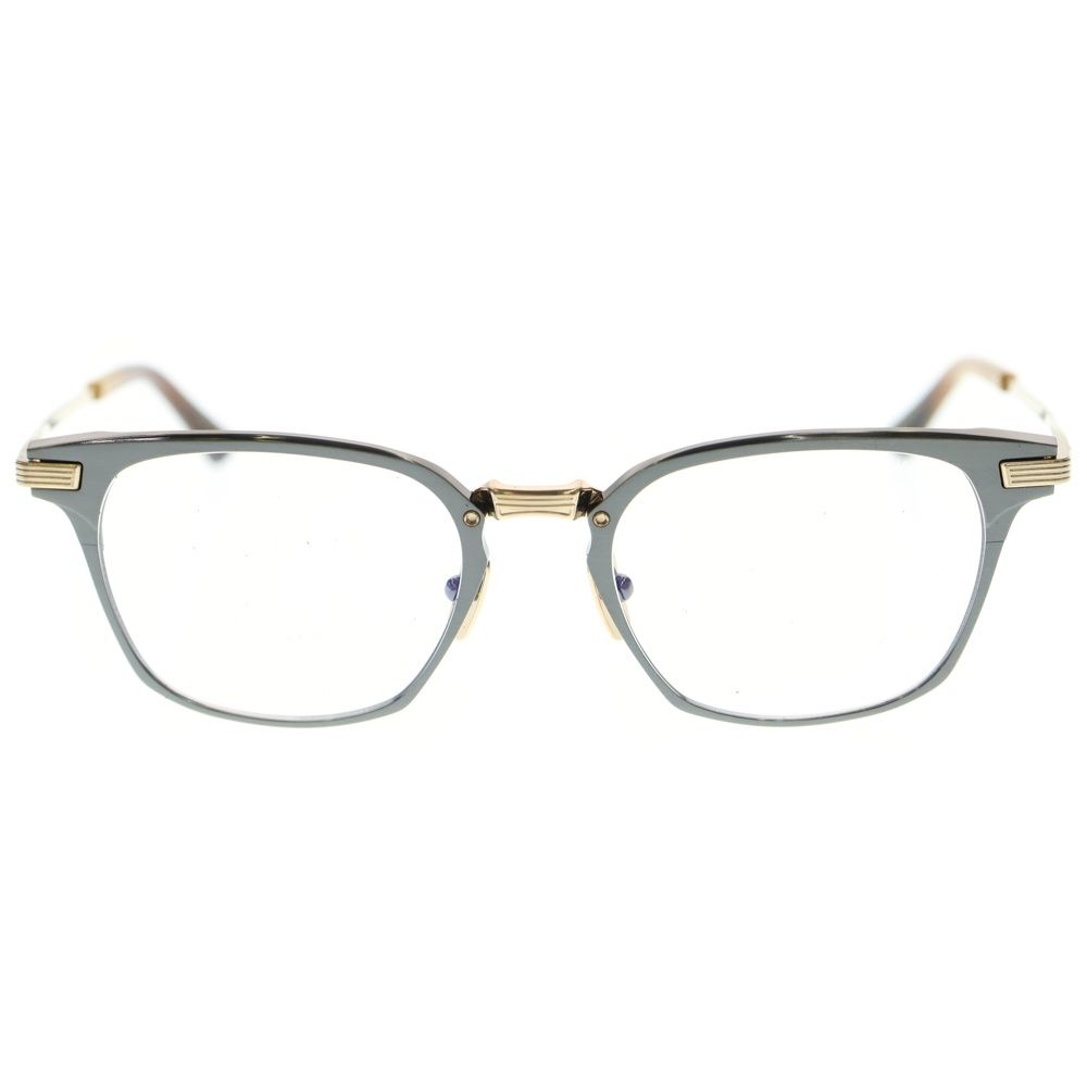 DITA ディータ LINRCON スクエアーフレーム メガネ アイウェア 眼鏡 ブラック ゴールド DTX167--A-02