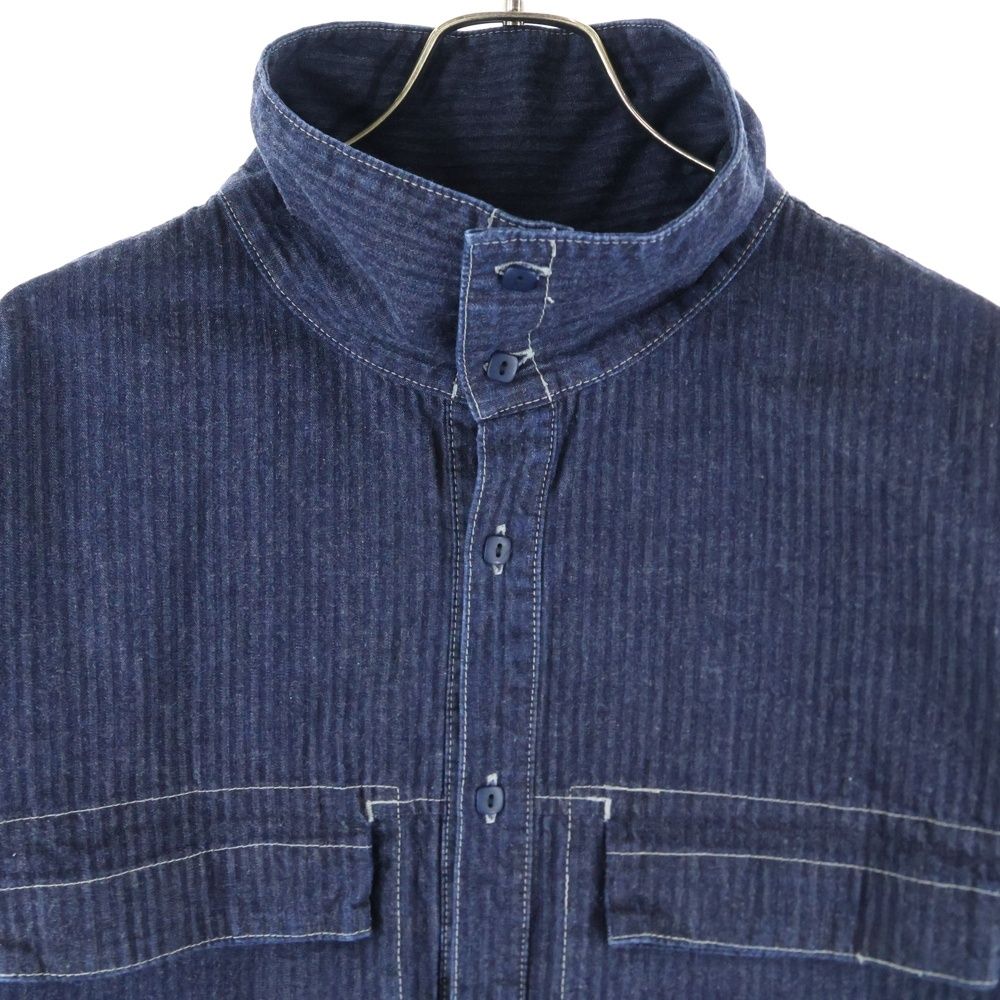 TENDERLOIN (テンダーロイン) DENIM HB MOCK NECK SHT デニム シャツ