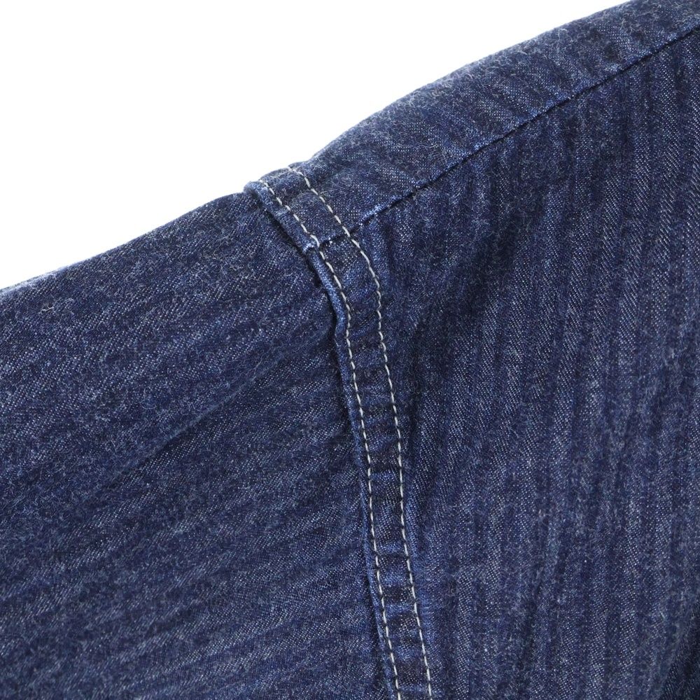 TENDERLOIN (テンダーロイン) DENIM HB MOCK NECK SHT デニム シャツ