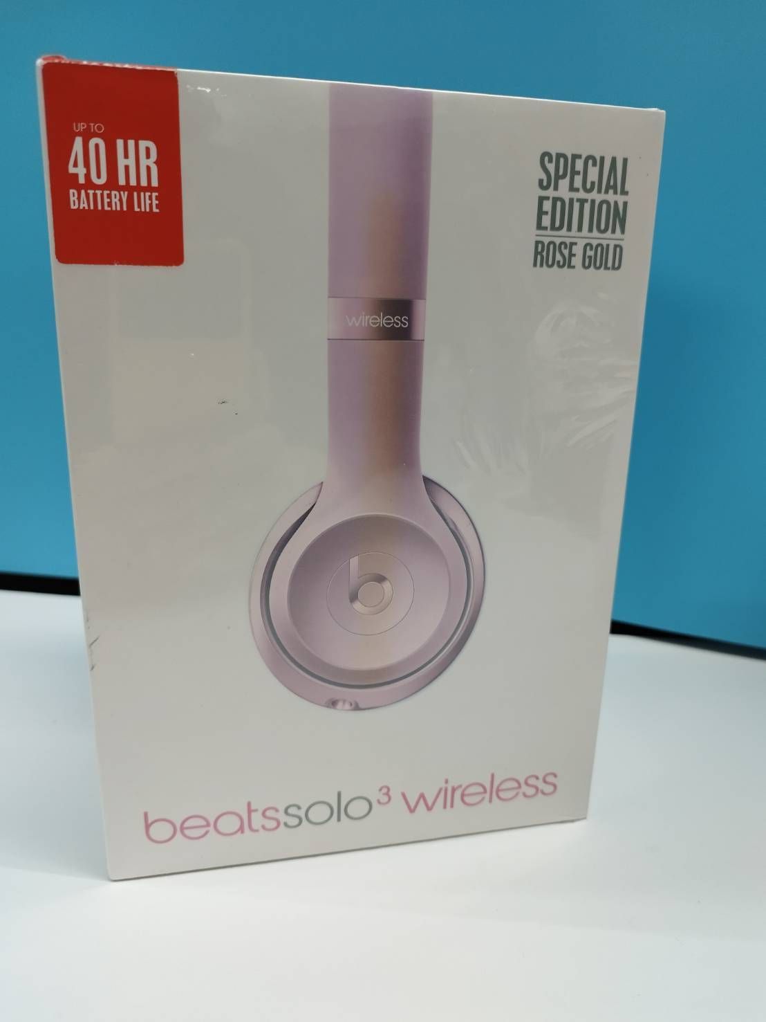 未開封 Beats Solo 3 Wireless|A1796|ワイヤレスヘッドホン|ローズゴールド