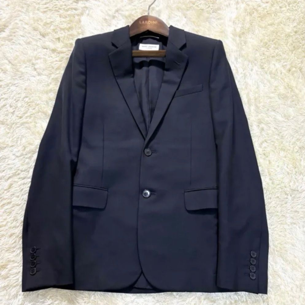 サンローラン　2016年モデル　名作エディ期　テーラードジャケット サンローラン 2016年モデル 名作エディ期 テーラードジャケット - メルカリ