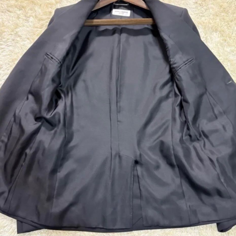 サンローラン　2016年モデル　名作エディ期　テーラードジャケット サンローラン 2016年モデル 名作エディ期 テーラードジャケット - メルカリ