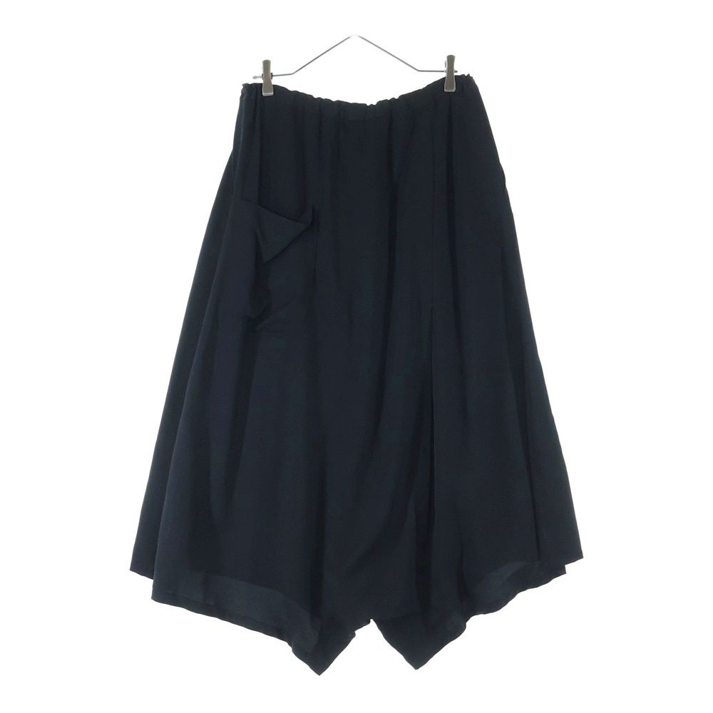 Ground Y グラウンドワイ テンセル ラップガウチョパンツ ブラック GN-P 15-200