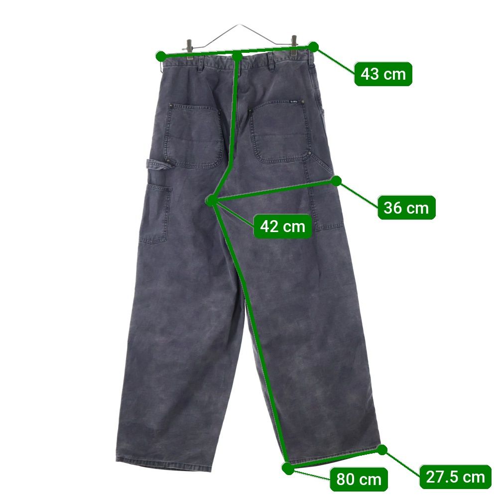 KAMIYA (カミヤ) 25SS SATIN PAINTER PANTS ドローストリング付き  