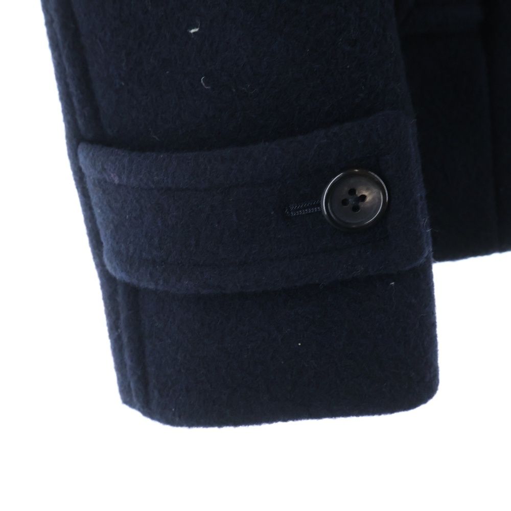 MARGARET HOWELL (マーガレットハウエル) ウール ピーコート ネイビー