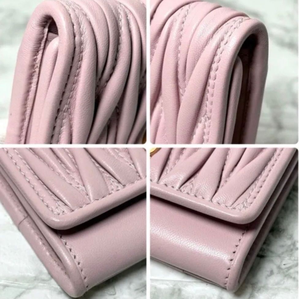 ミュウミュウ miumiu 名刺入れ マテラッセ カードケース コインケース