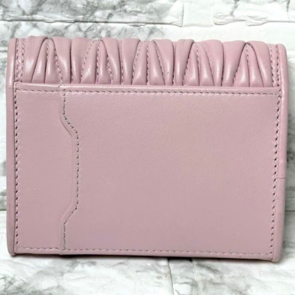 ミュウミュウ miumiu 名刺入れ マテラッセ カードケース コインケース