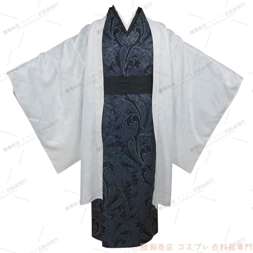 漫画 鬼滅の刃 鬼舞辻 無惨 コスプレ 衣装 仮装 日常服 舞台服 ハロウィン クリスマス 学園祭 文化祭 S