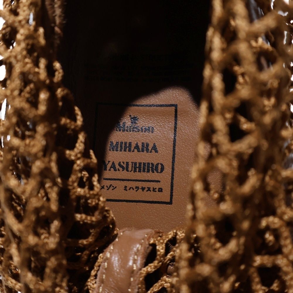 パンプス ブラウン