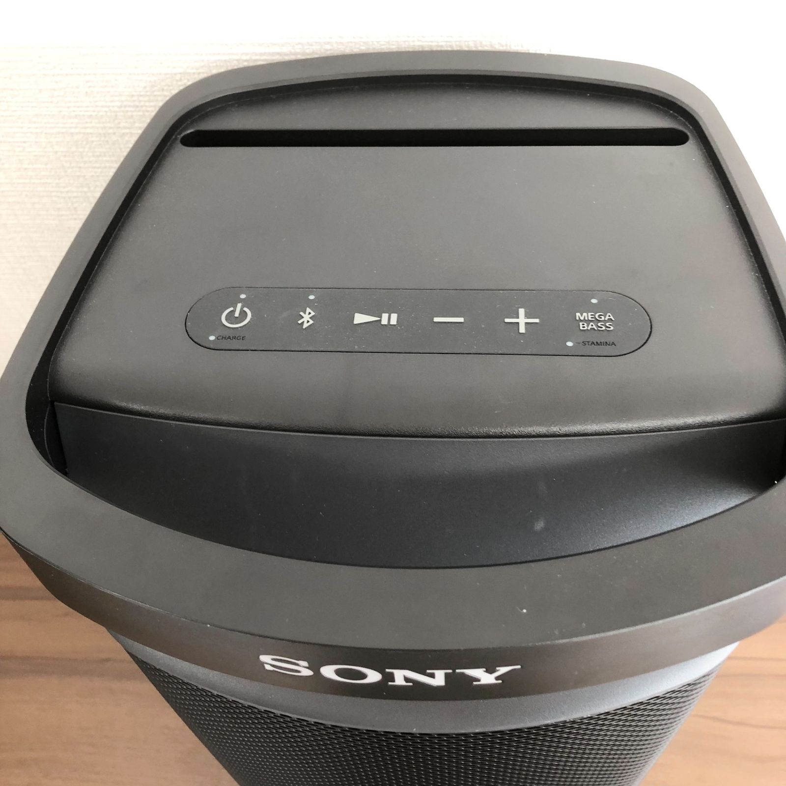 耐久性がある ソニー 重低音スピーカー SRS-XP500 2021年モデル 縦置き 横置きマルチレイアウト 防滴IPX4 バッテリー駆動 マイク端子 ギター端子搭載 ブラック 期間限定割引40%！