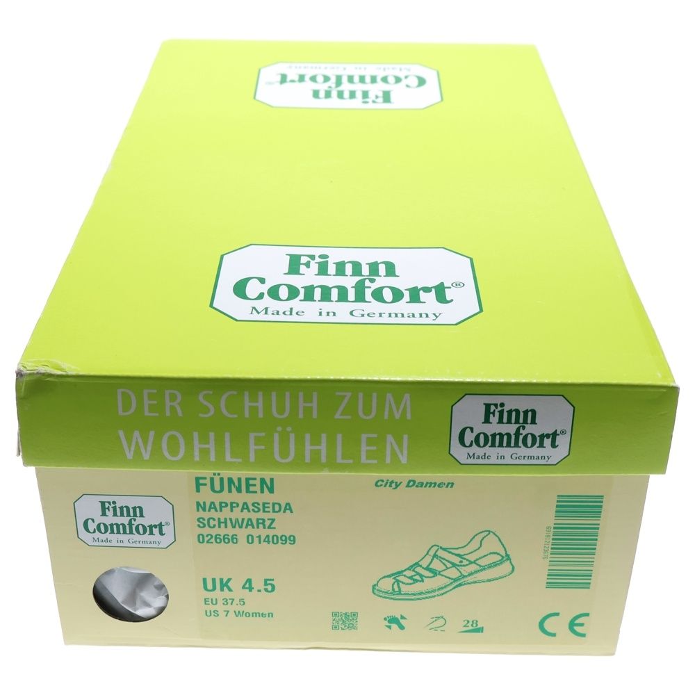  NO BRAND ノーブランド フィンコンフォート レザー ストラップ ヒューネン サンダル ブラック レディース 0587 609 2 サンダル ミュール 靴