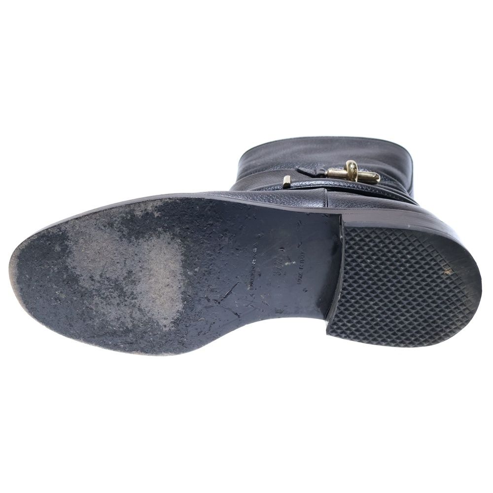 BALENCIAGA (バレンシアガ) ロゴ金具 ベルトストラップ レザー