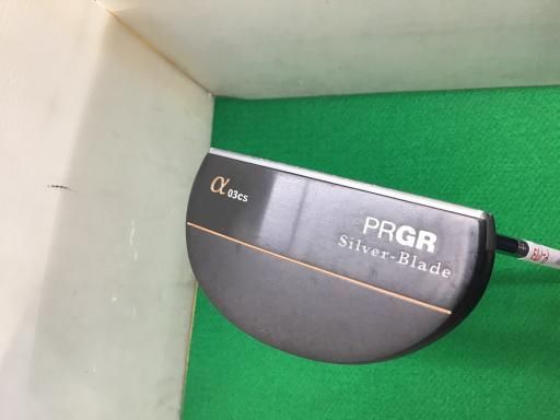 プロギア SILVER-BLADE α 03CS 34インチ パター PT スチール フレックスその他 メンズ 男性用 右利き 右用 Cランク ゴルフクラブ