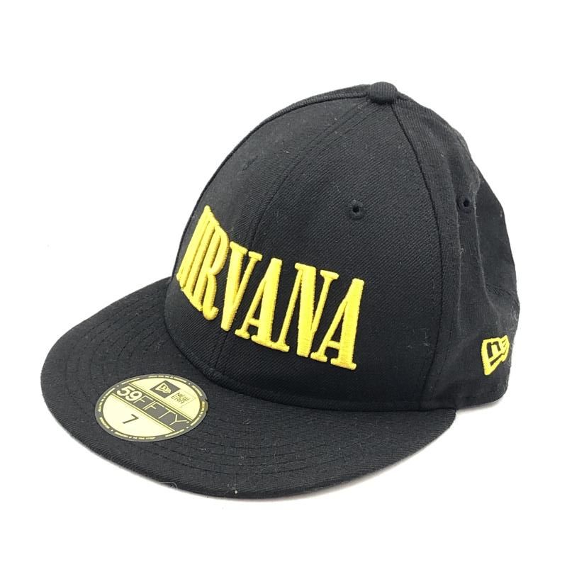 ニューエラ NEW ERA 59FIFTY NIRVANA キャップ ブラック ニューエラ 24 240024529856