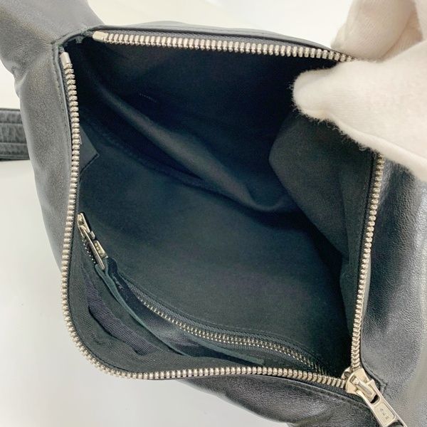 激安で季節を先取り。 AKM エイケイエム ボディバッグ レザー ワンショルダーバッグ 斜め掛けバッグ 通勤 メンズ ブラック 鞄 DF17030