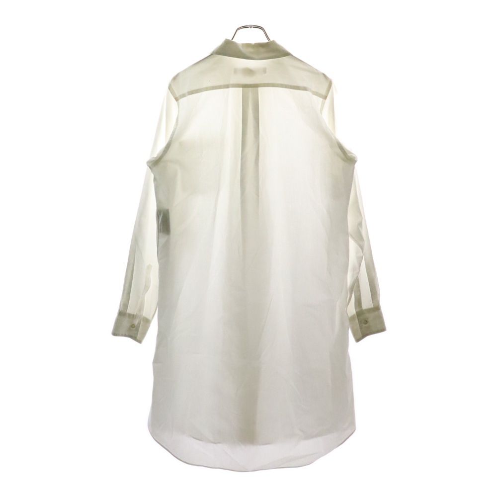 COMME des GARCONS コムデギャルソン 18 SS 総柄 長袖シースルーシャツ マルチ レディース GA-B 010