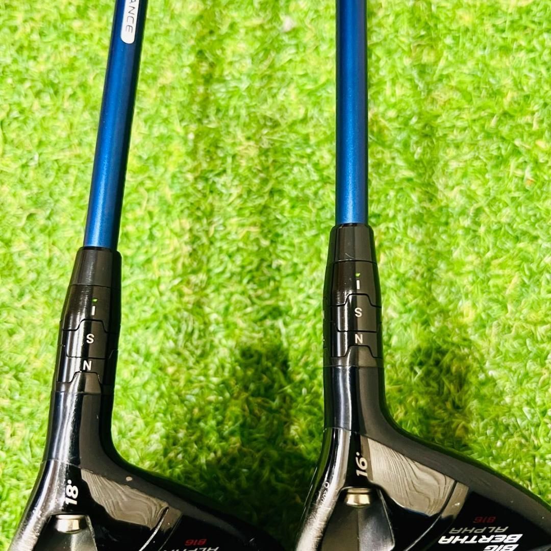 ツアー支給品 キャロウェイ ツアーイシュー TC 緑ドット スリーブ VR 5 FWBIG BERTHA ALPHA 816