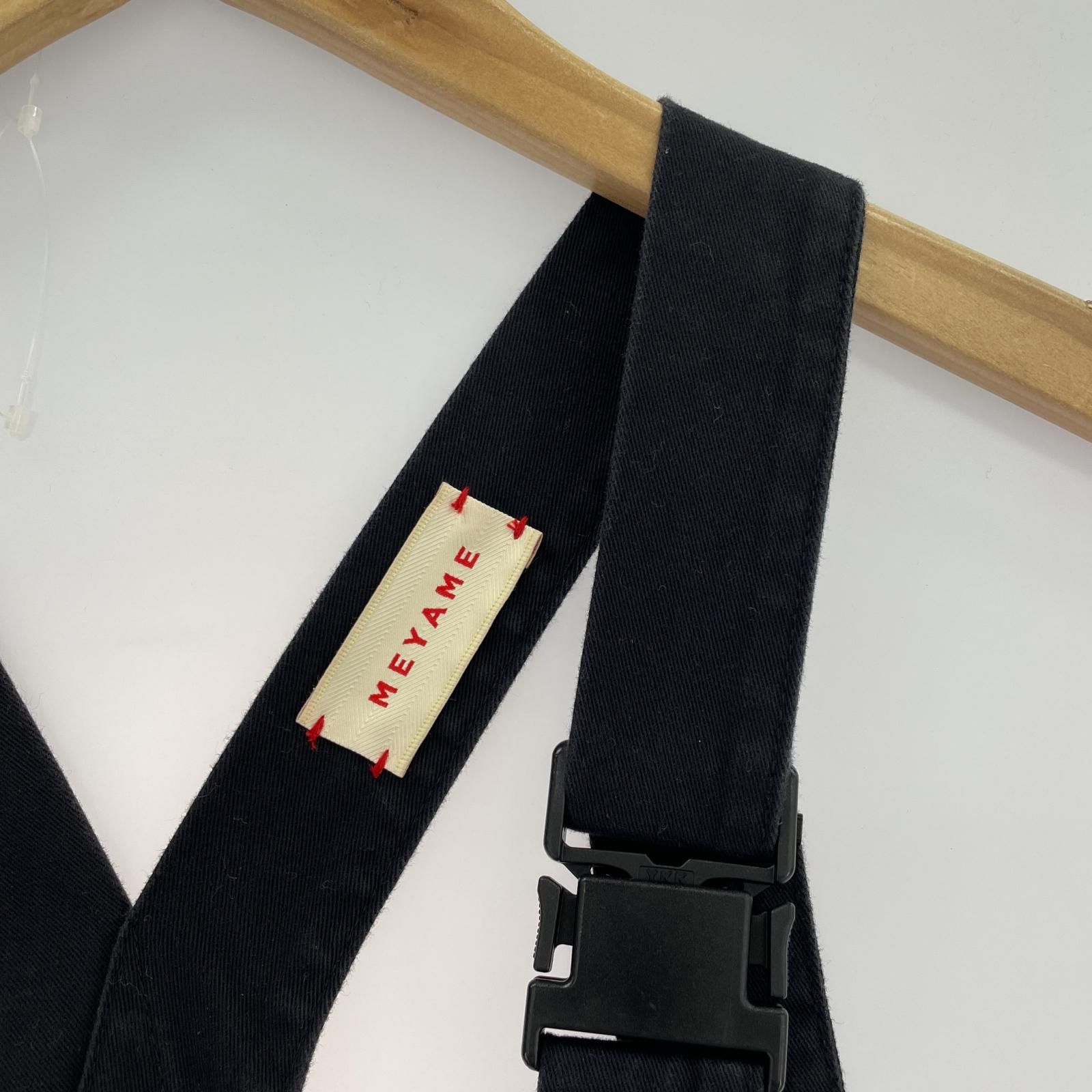 MEYAME メヤメ MEY-1704ツナギ size ブラック