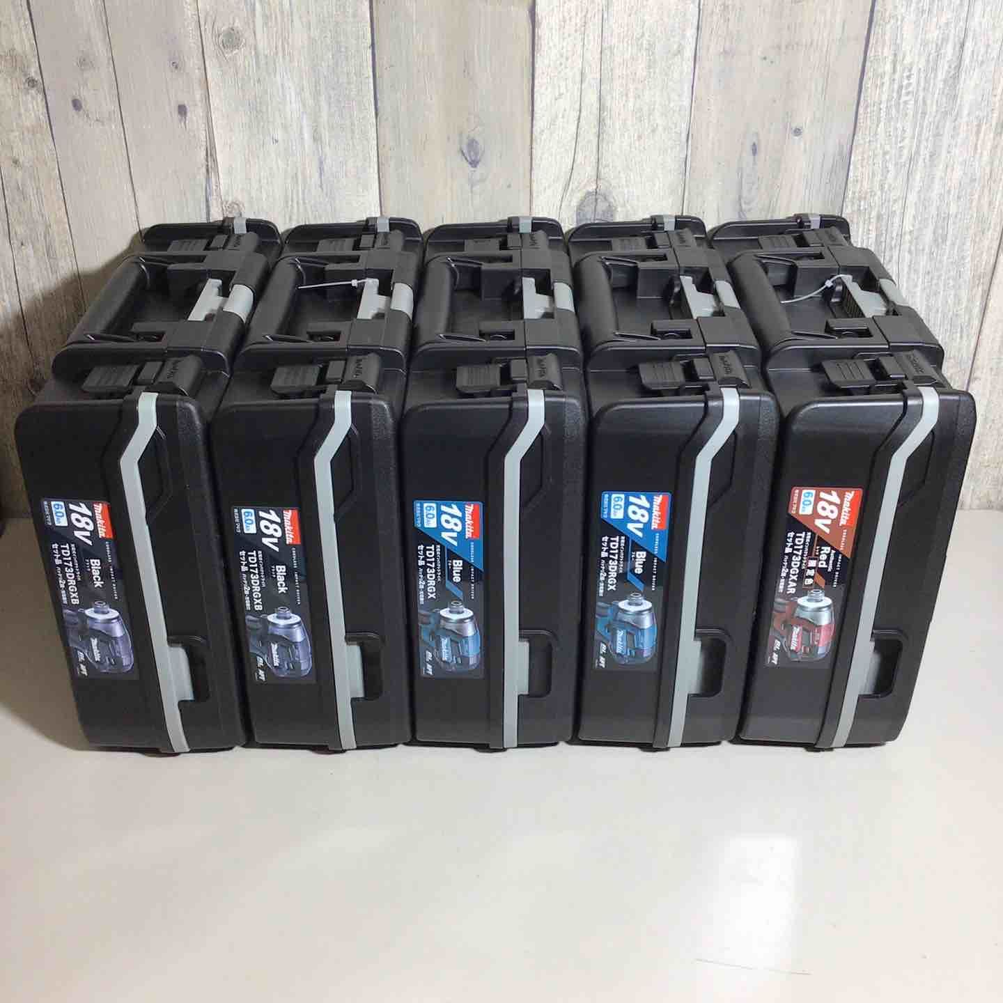 10 31まで 備考要 マキタ makita コードレス インパクトドライバー TD173DRGX TD173DRGXB TD173DGXAR 5台 インパクト 色 戸田店