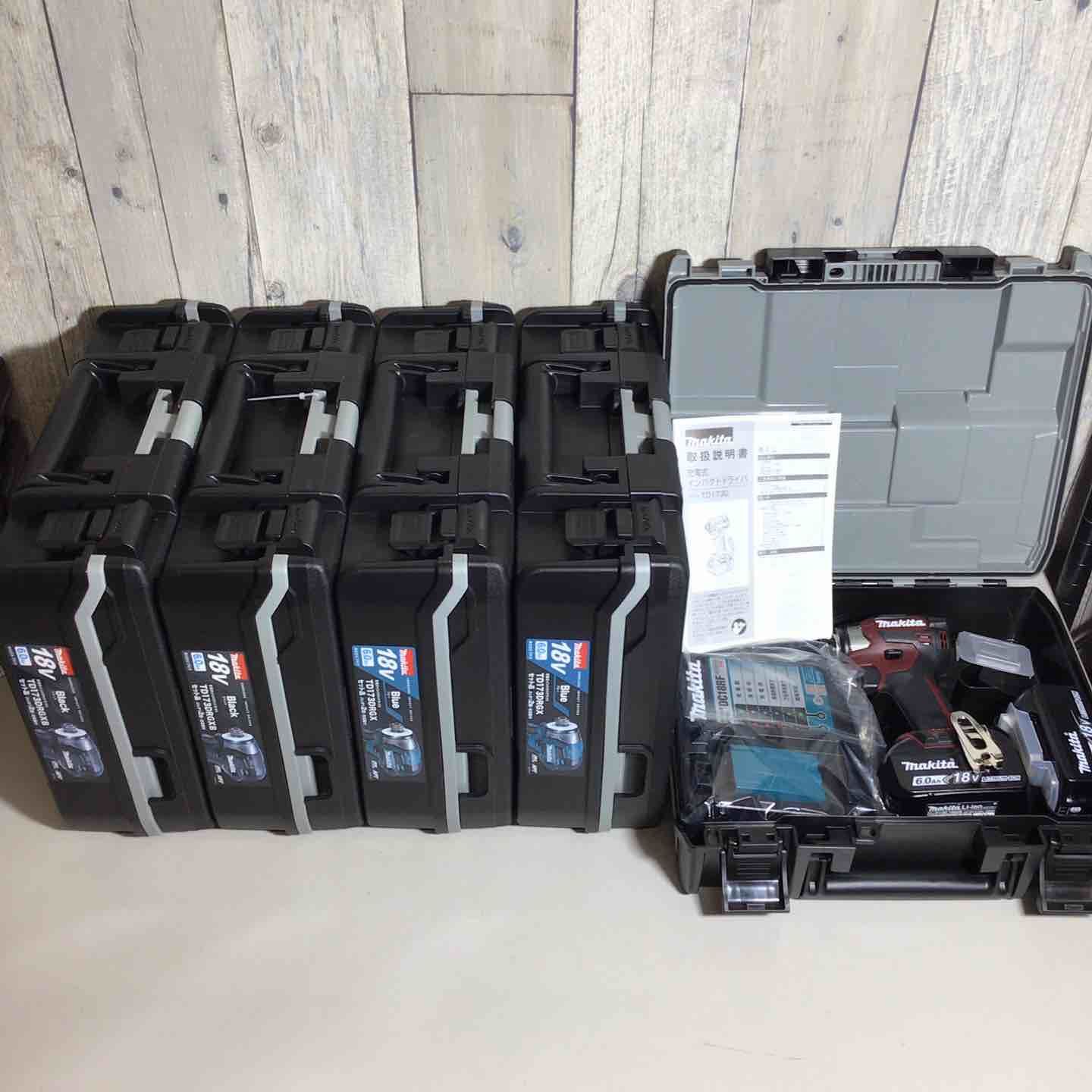 10 31まで 備考要 マキタ makita コードレス インパクトドライバー TD173DRGX TD173DRGXB TD173DGXAR 5台 インパクト 色 戸田店