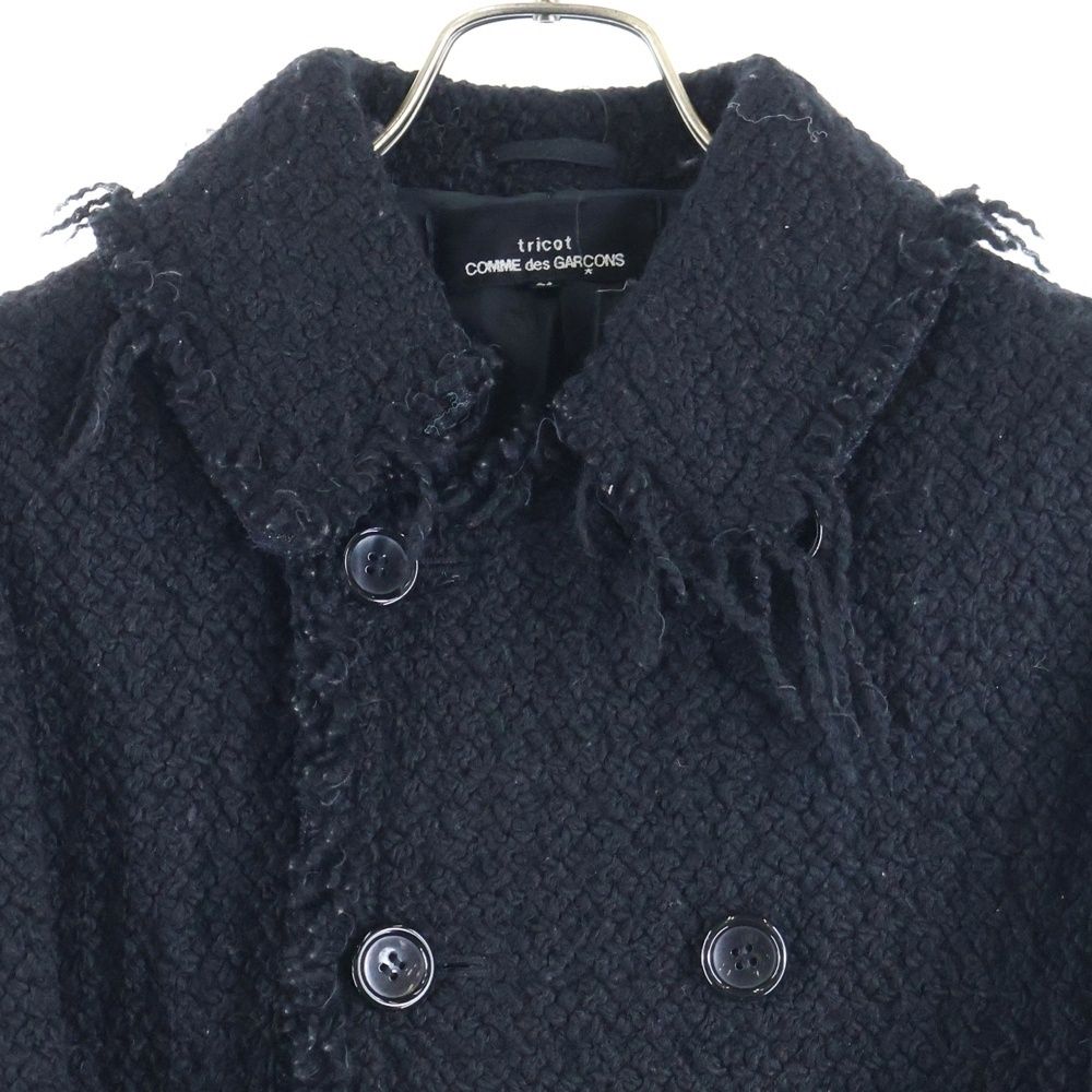 tricot COMME des GARCONS 02AW ツイードピーコート tricot COMME des GARCONS (トリコ コム デ ギャルソン) 02AW ウール
