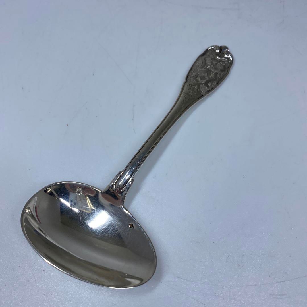 ミネルバホールマーク フランス ピュイフォルカ 純銀彫金カトラリー2点