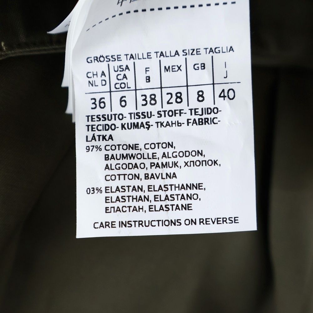 Max Mara マックスマーラ センタープレス ワイドスラックス カーキ レディース 11310712-003 DECORATOM_COM_BR