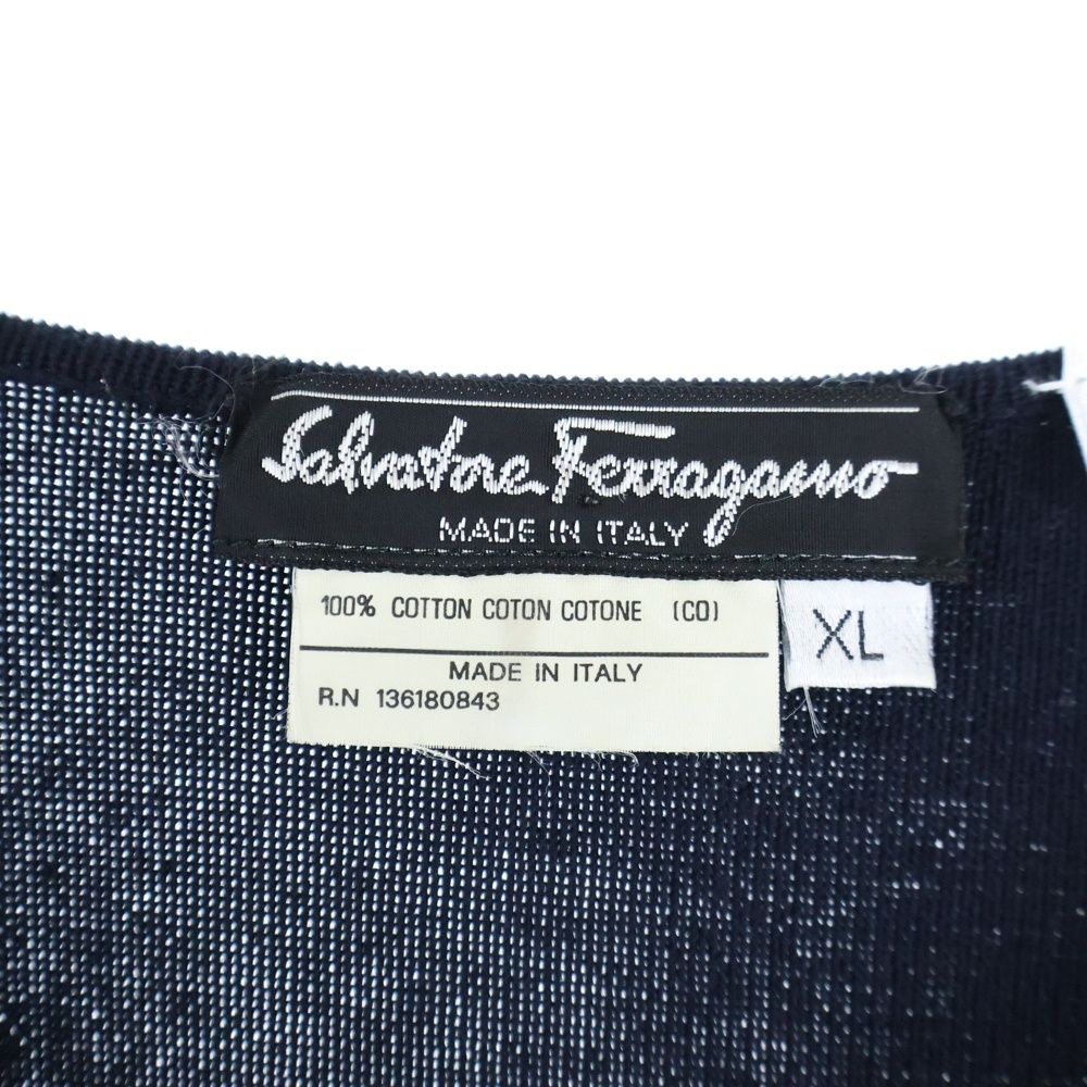 五分袖 コットンニット