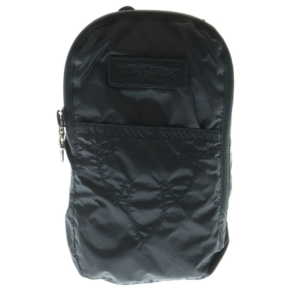 クロムハーツ　ナイロンポーチ CHROME HEARTS (クロムハーツ) ラベル付き ナイロンポーチ - メルカリ