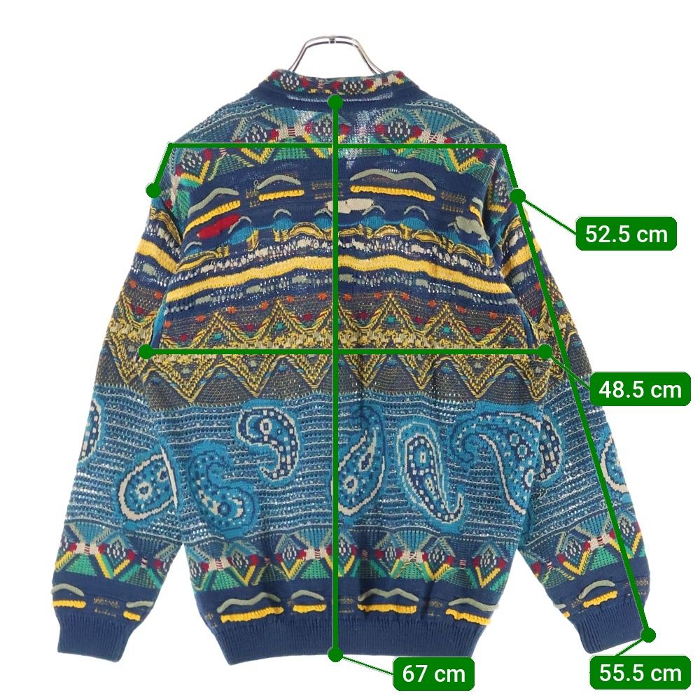 総柄 ロングスリーブ