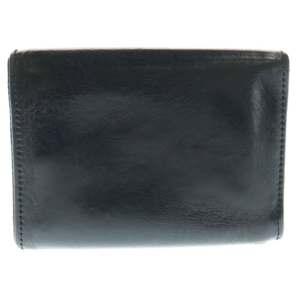 CHROME HEARTS クロムハーツ 3 FOLD 3フォールド スターボタン レザーウォレット 財布 ブラック BCA 364