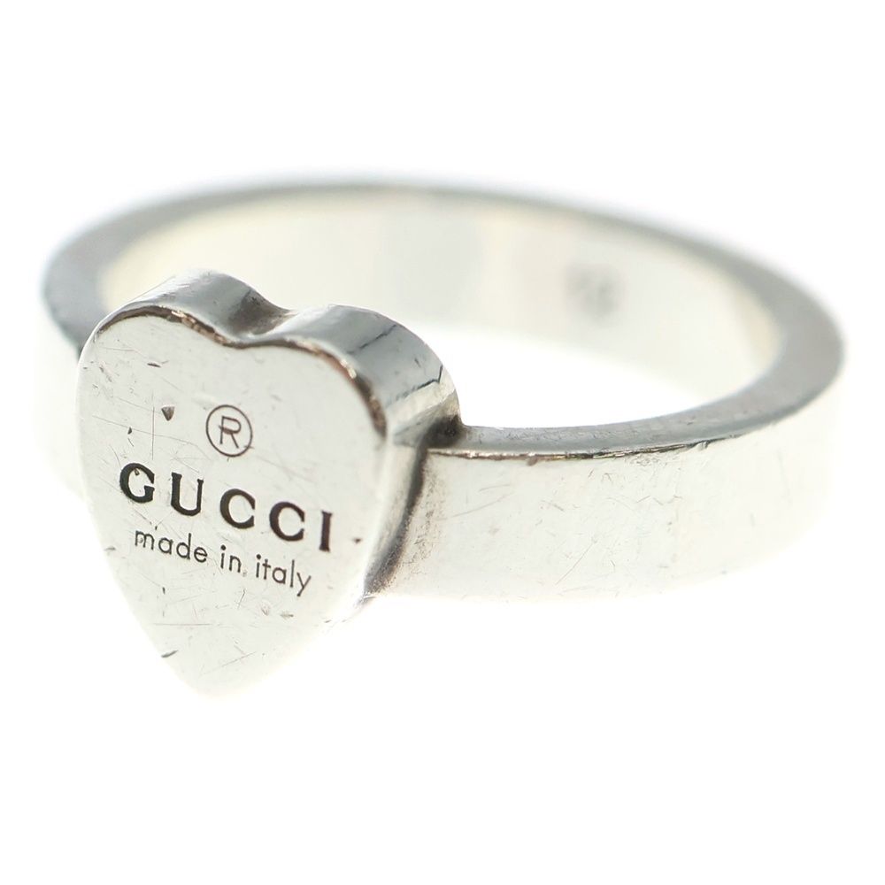 GUCCI グッチ HEART RING ハートリング シルバー