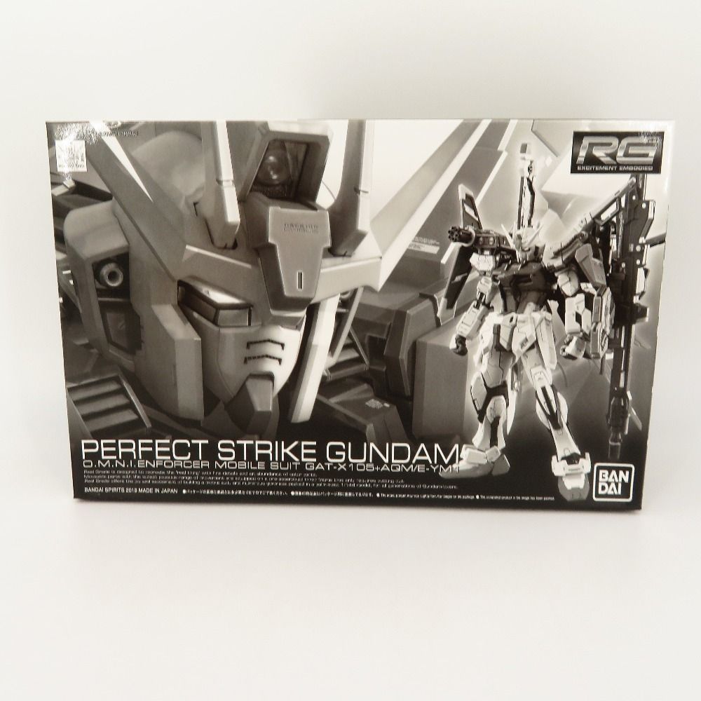 RG GAT-X105 AQM|E-YM1 パーフェクトストライクガンダム 機動戦士ガンダムSEED プレミアムバンダイ プラモデル 未組立品
