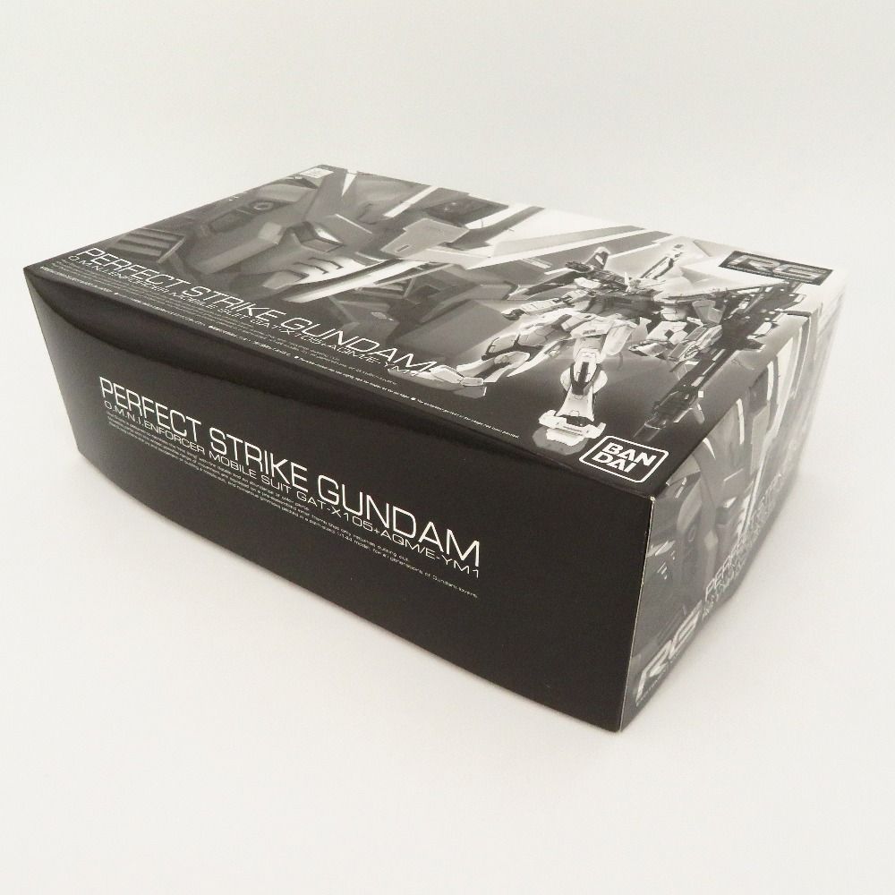 RG GAT-X105 AQM E-YM1 パーフェクトストライクガンダム 機動戦士ガンダムSEED バンダイ プラモデル 未組立品