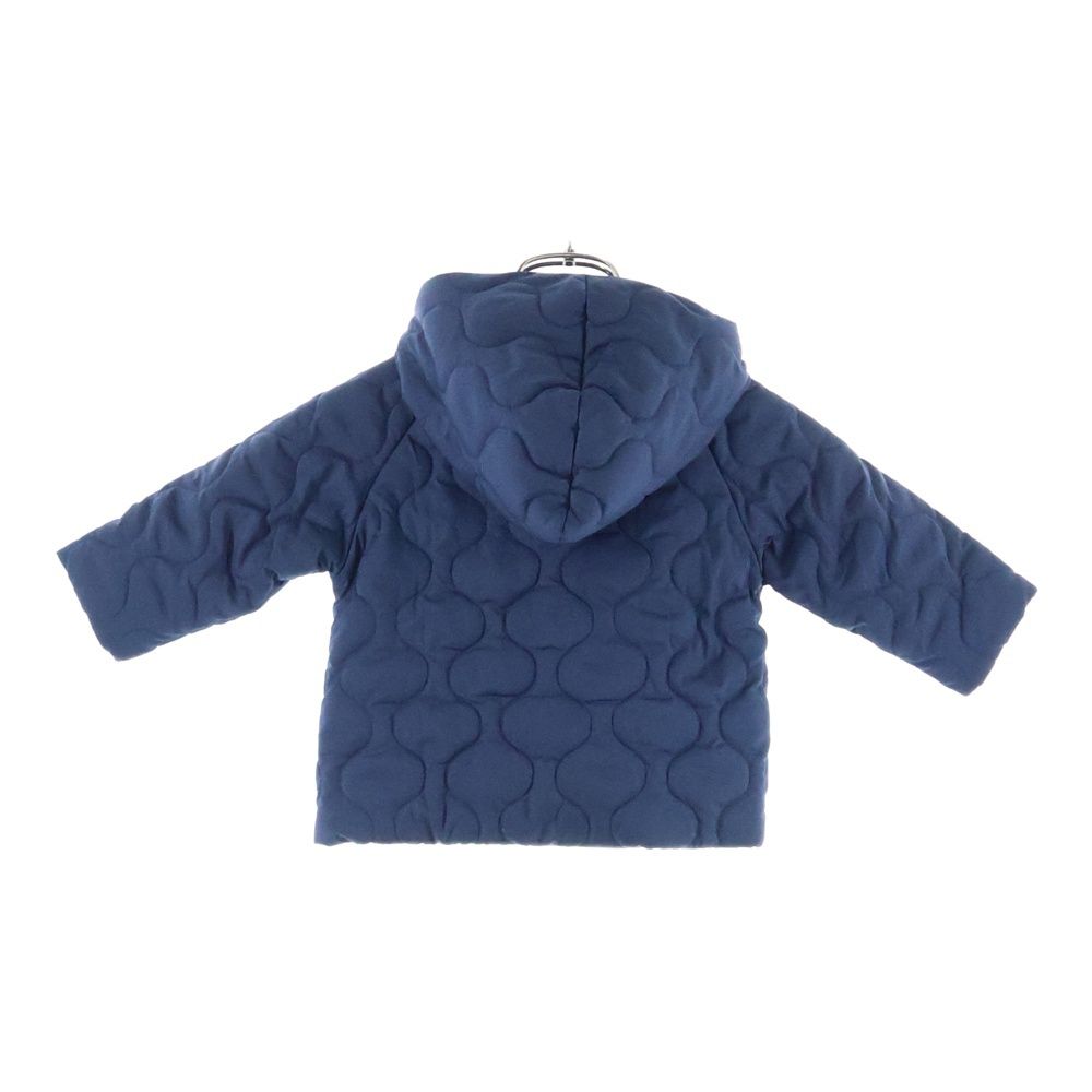 キルテッド フーデッドパフジャケット