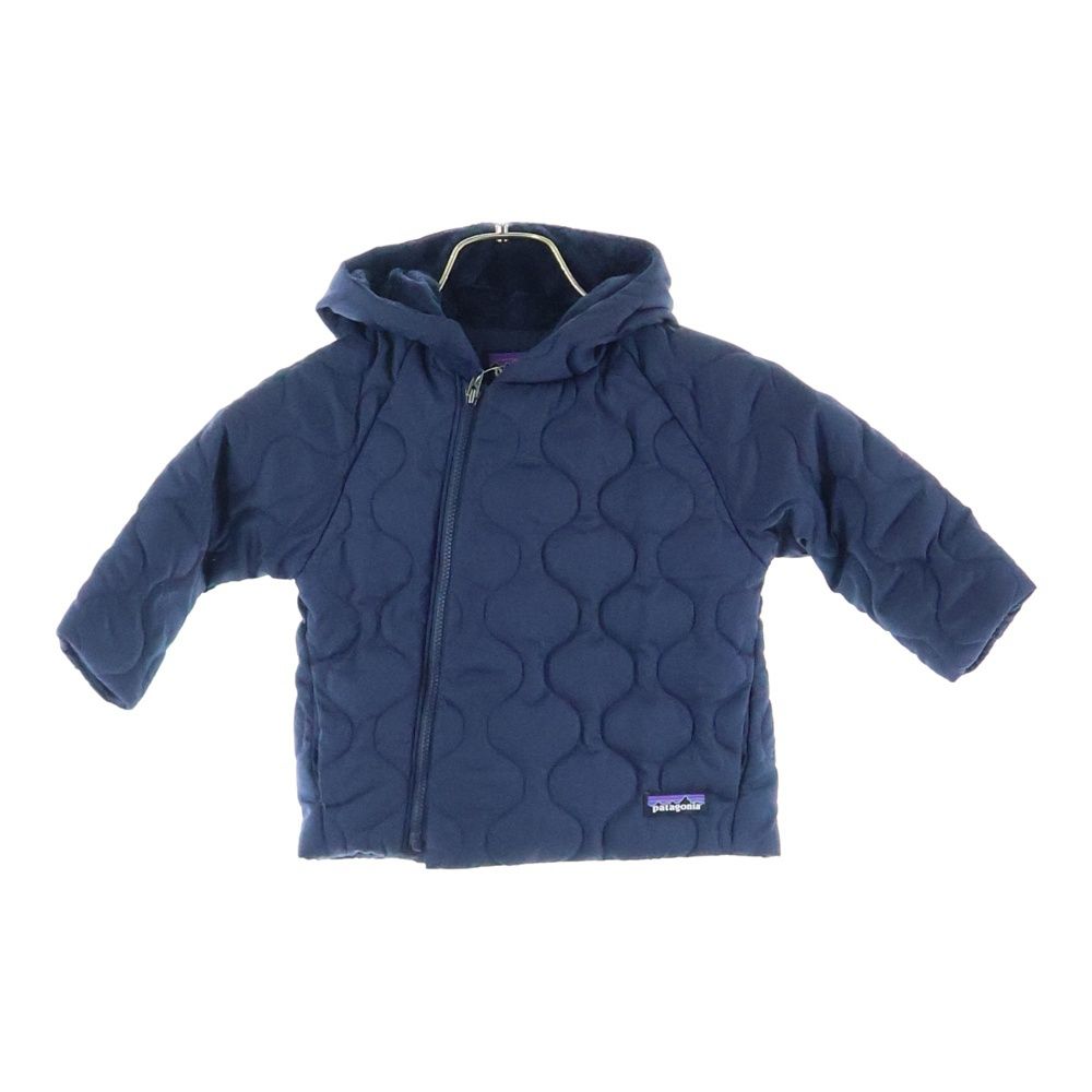 PATAGONIA パタゴニア 23AW ベビー キルテッド フーデッドパフジャケット キッズ ネイビー STY61330