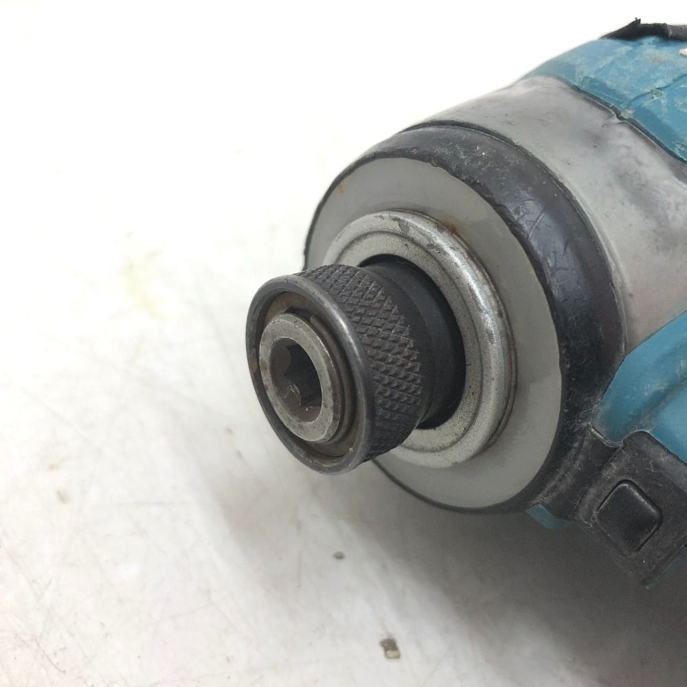 充電式インパクトドライバ 青